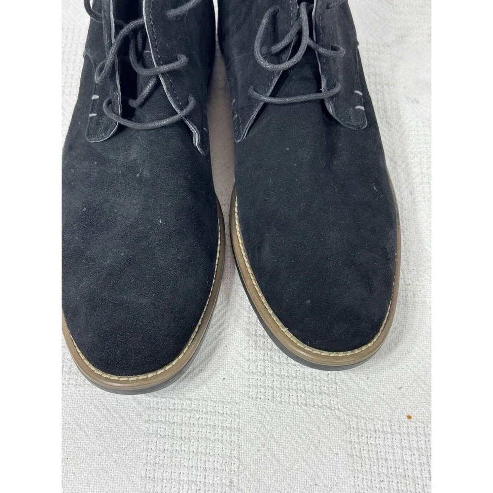 BRUNO MARC‎ Men's Chukka Boots Size 10.5 Black Suede Leather